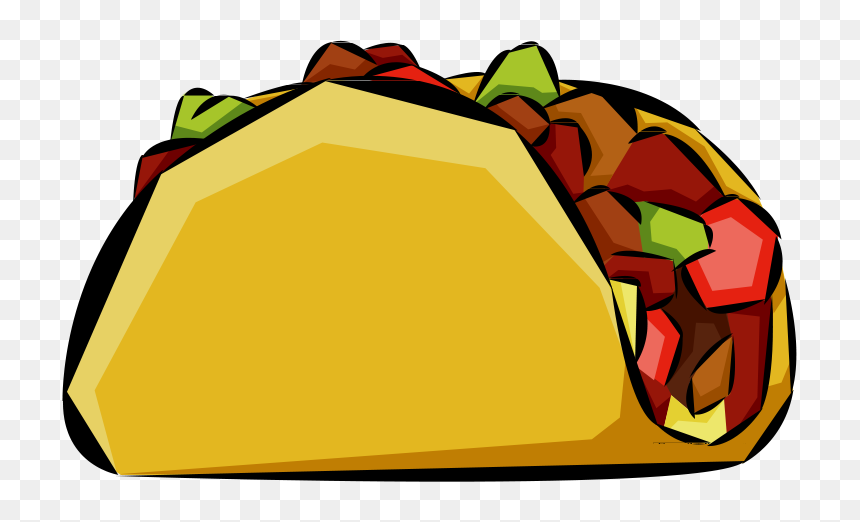 Transparent Taco Clipart Png, Png Download - taco clipart png