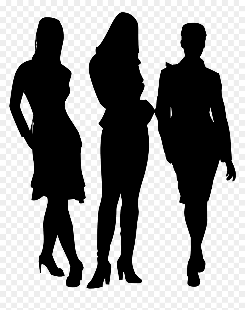 Transparent Silhouette Of Group Of People Png , Png - Transparent People Silhouette Png, Png Download - group silhouette png
