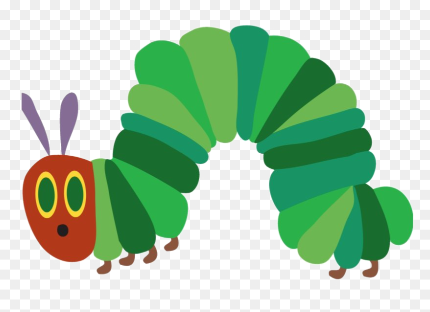 Clipart Very Hungry Caterpillar, HD Png Download - caterpillar logo png