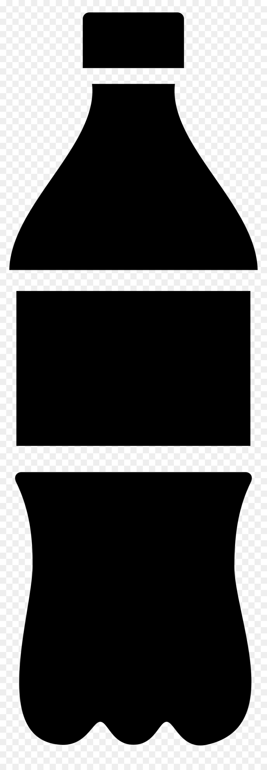 Bottle Silhouette Png - Soda Bottle Clipart, Transparent Png - graduation silhouette png