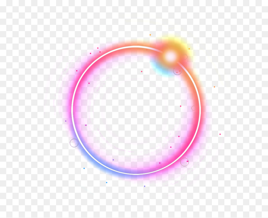 Luminescent Circle Png Element Material - Portable Network Graphics, Transparent Png - instagram circle png