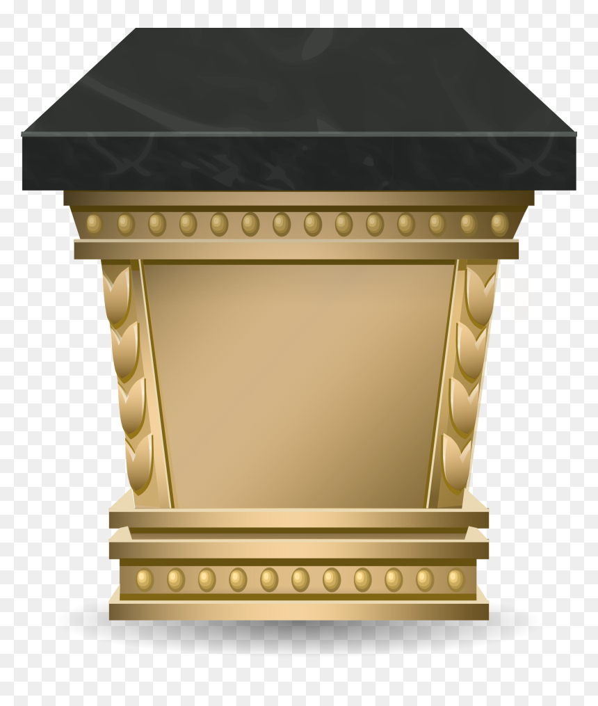 This Free Icons Png Design Of Pedestal From Glitch - Clipart A Pedestal, Transparent Png - pedestal png
