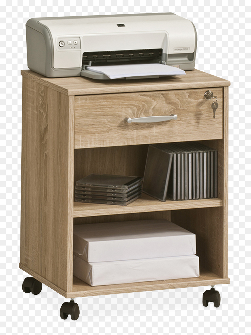 Maja Madrid Oak Computer Pedestal , Png Download - Maja 40255535 Pedestal 45.6 X 59.1 X 36 Cm White, Transparent Png - pedestal png