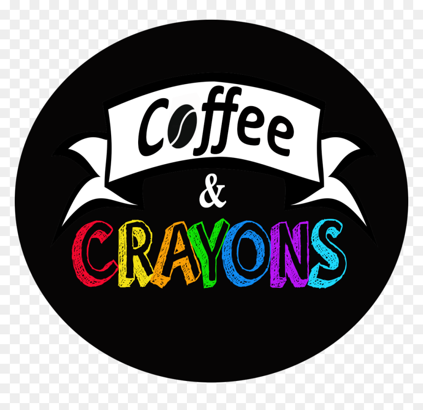 Coffee And Crayons Cafe Logo - Coffee And Crayons, HD Png Download - caterpillar logo png