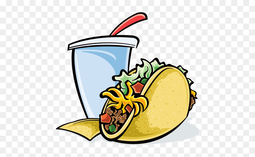 Cuisine Mexican Corn Taco Royalty-free Vector Graphics - Taqueria La Negrita, HD Png Download - taco clipart png