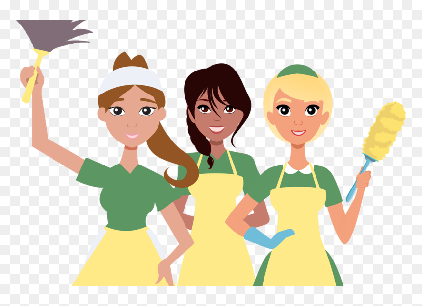 Picture - Cleaning Maids, HD Png Download - cleaning lady png