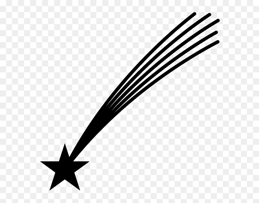 Simple Black Stars Png Download - Cartoon Black And White Star Png, Transparent Png - black stars png