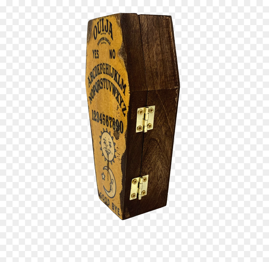 Ouija Board Mini Coffin - Wood, HD Png Download - ouija board png