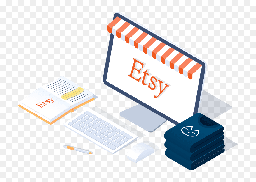 Illustration, HD Png Download - etsy png