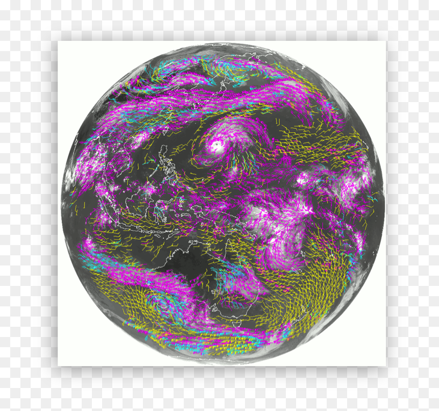 Circle, HD Png Download - wind blowing png