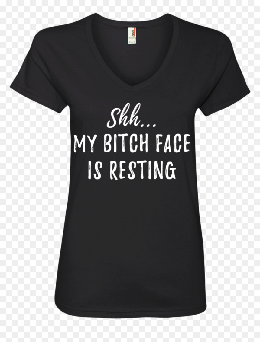 Shhh Resting Bitch Face - Creative Writing Shirt, HD Png Download - shhh png