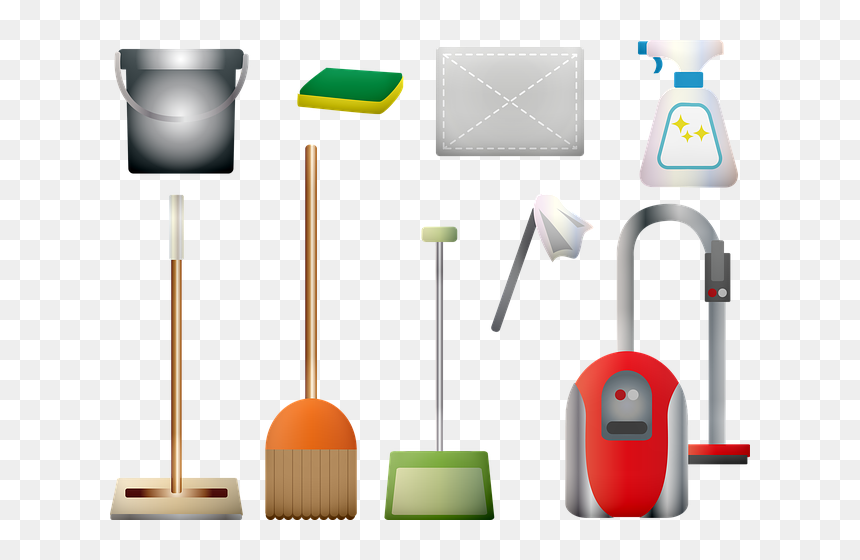 Materiel De Nettoyage Maison, HD Png Download - cleaning lady png