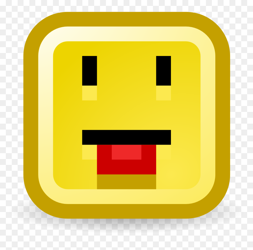 Icon, HD Png Download - tongue out emoji png
