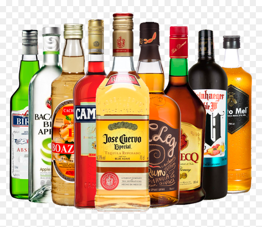 Destilados Png, Transparent Png - bebidas png