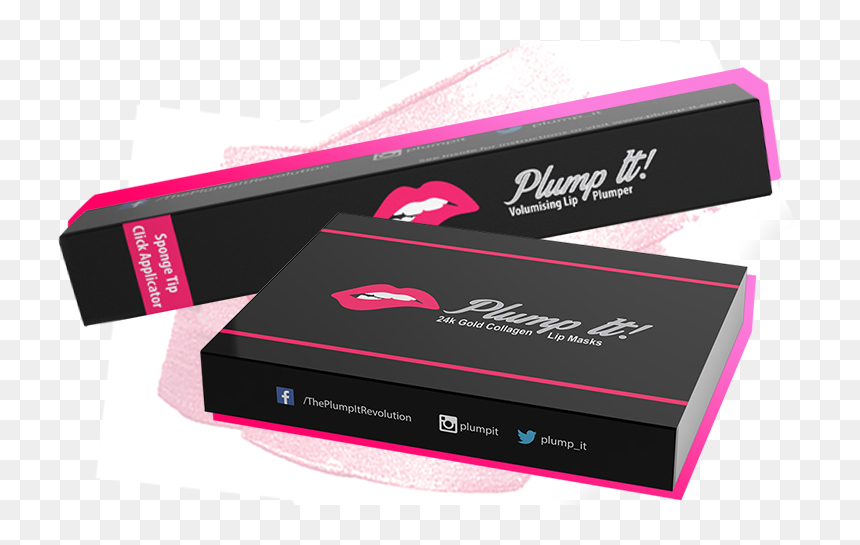 Plump It Lipstick, HD Png Download - lipstick mark png