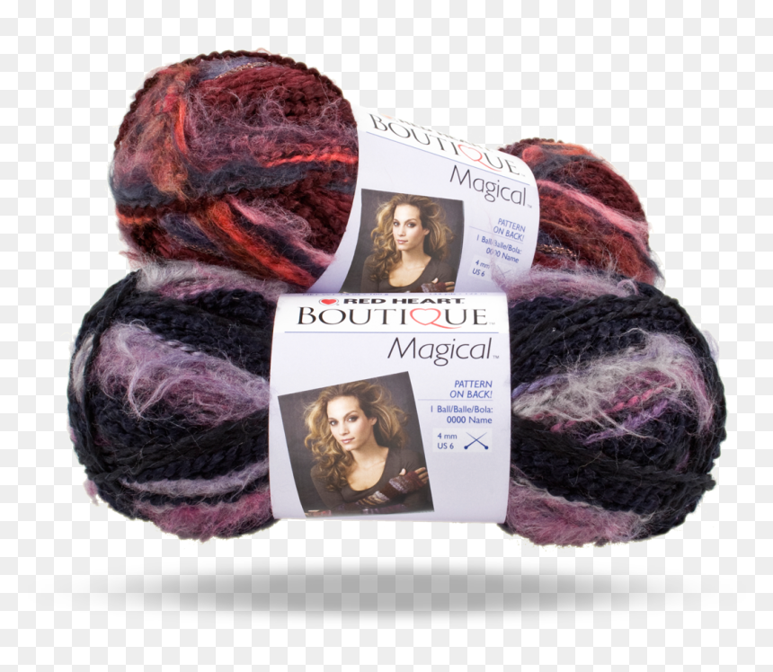 Red Heart Boutique Magical, HD Png Download - yarn ball png