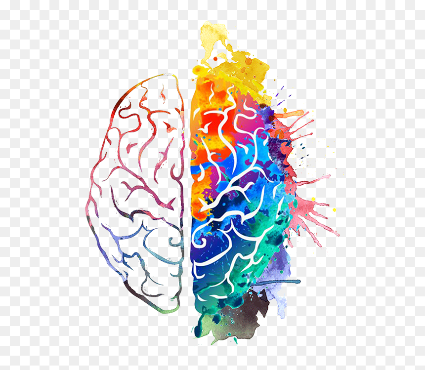 Transparent Handing Out Flyers Clipart - Brain Graphics, HD Png Download - creativity png