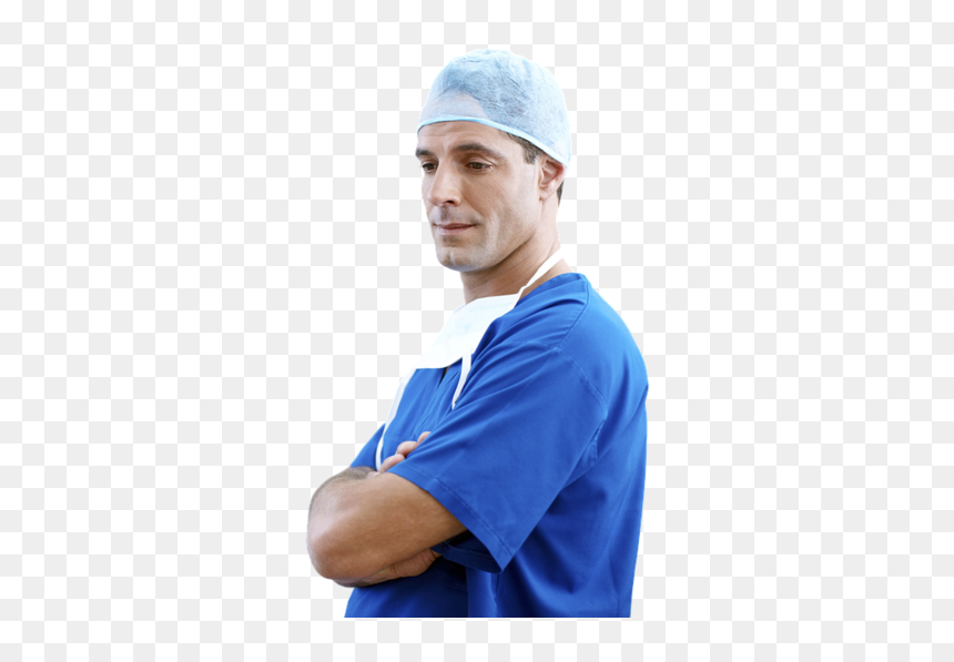 Isolated, Doctor, Dentist, De - Male Nurse Transparent Background Png, Png Download - dentist png