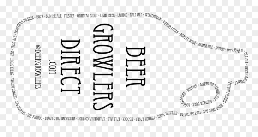 Beer Growlers Direct - Calligraphy, HD Png Download - california outline png
