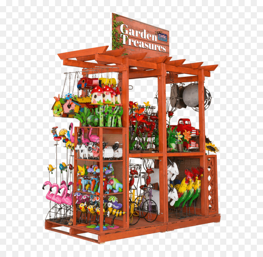 Full Garden Pavilion W Sign Wide - Playset, HD Png Download - rustic arrow png