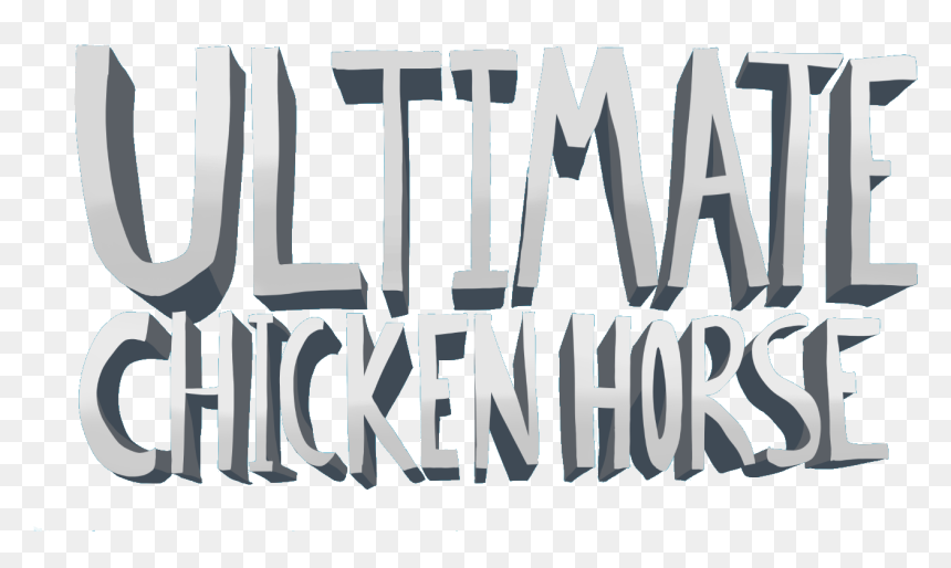 Ultimate Chicken Horse Logo Png , Png Download - Picket Fence, Transparent Png - horse logo png