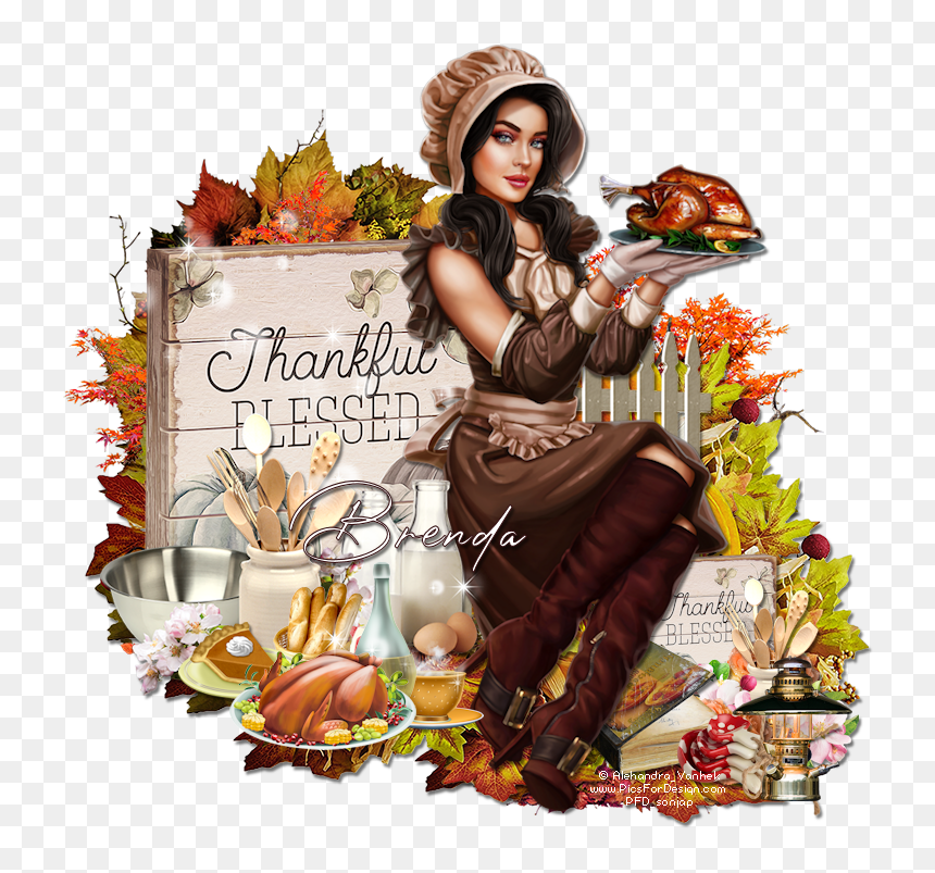 Illustration, HD Png Download - thanksgiving dinner png