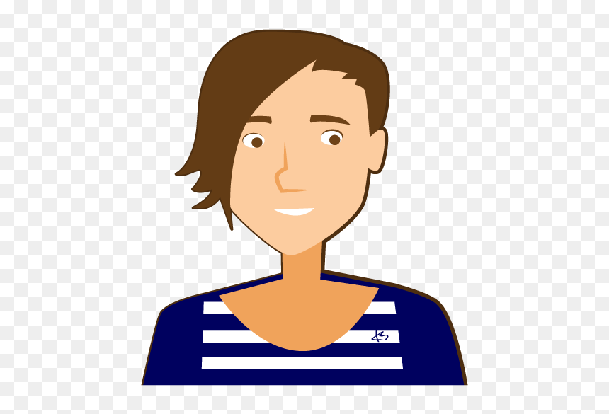 Illustrator-outline - Cartoon, HD Png Download - person outline png