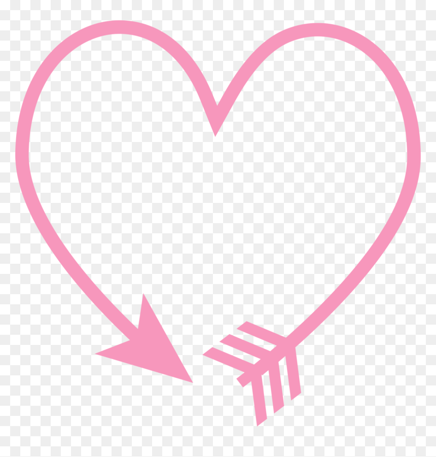 Arrow , Png Download - Heart, Transparent Png - rustic arrow png