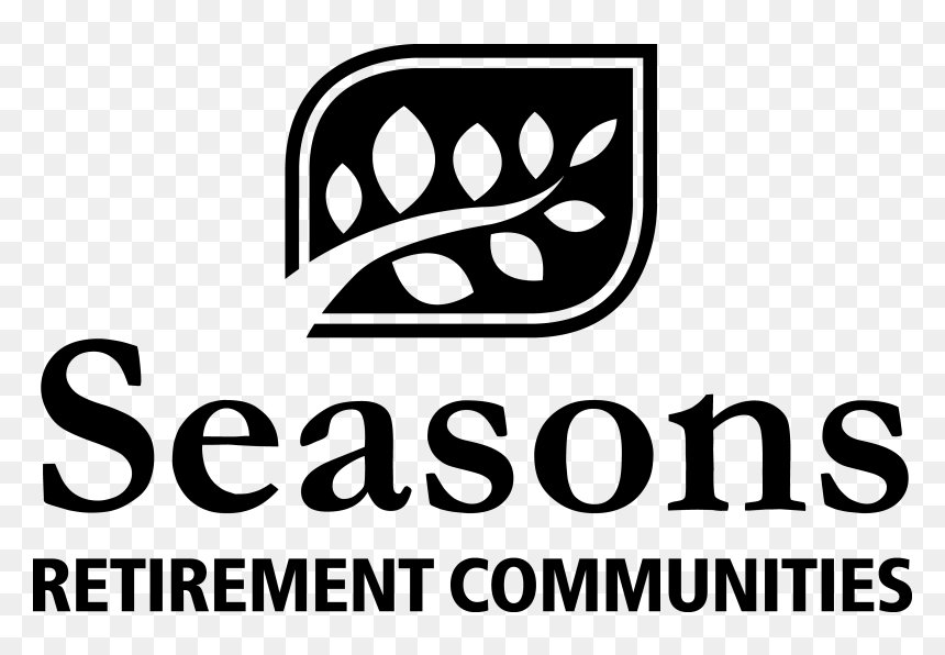 10000 Decor Sponsor Seasons Retirementcommunities Black - Graphic Design, HD Png Download - retirement png