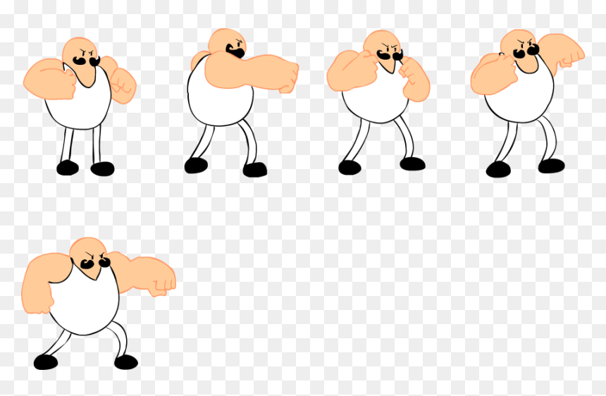 Image - Cartoon, HD Png Download - strong arm png