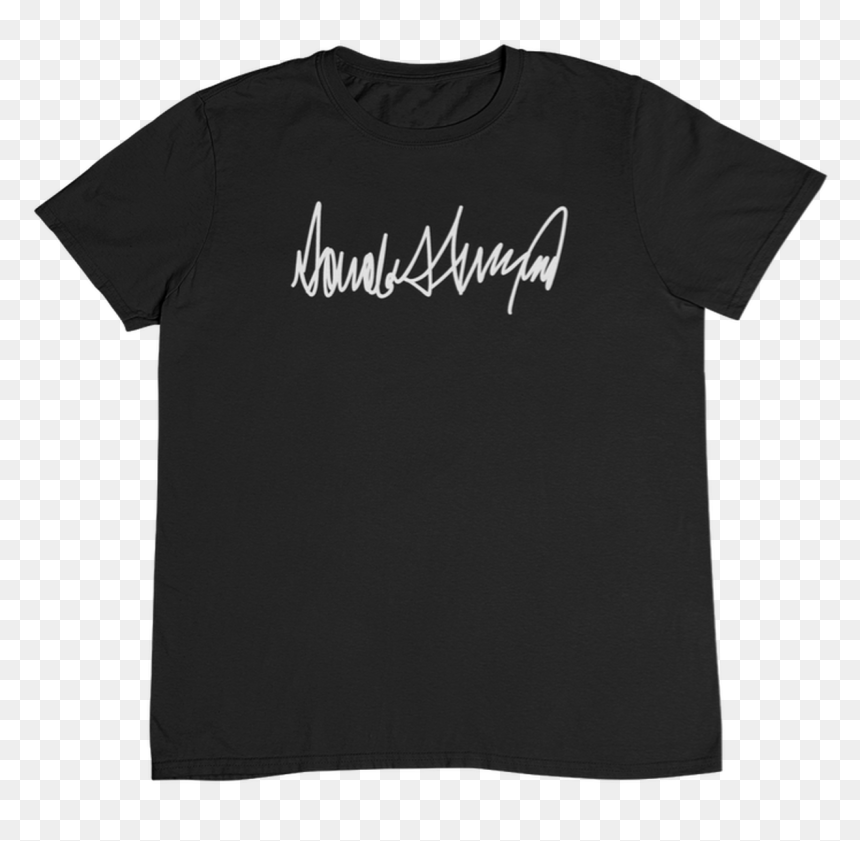 Donald Trump Signature Shirt - Black Lion Genocide T Shirt, HD Png Download - donald trump signature png