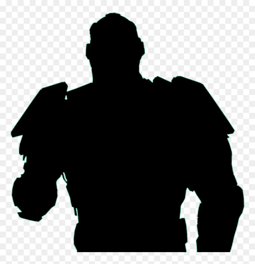 Silhouette, HD Png Download - person outline png