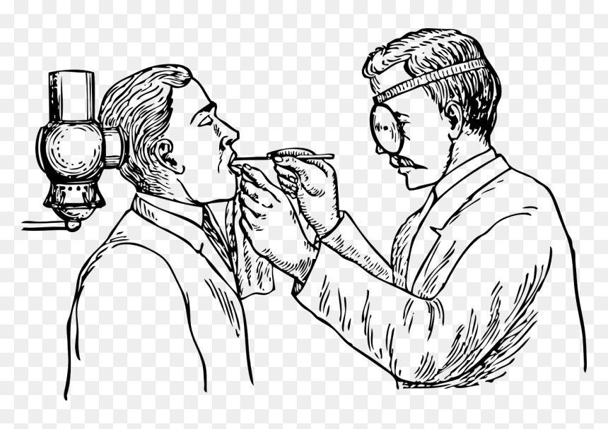 Outline Images Of A Dentist, HD Png Download - dentist png