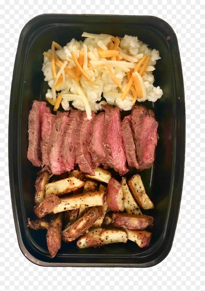 Creamy Scrambled Eggs Mixed With Sautéed Beef Tenderloin - Roast Beef, HD Png Download - scrambled eggs png