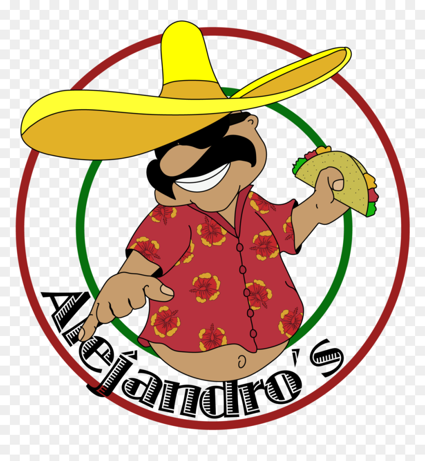 Alejandros Tacos - Alejandro Mexican, HD Png Download - taco clipart png