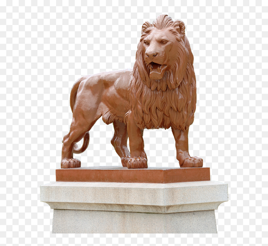 Lion Transparent Png Image Free, Png Download - pedestal png