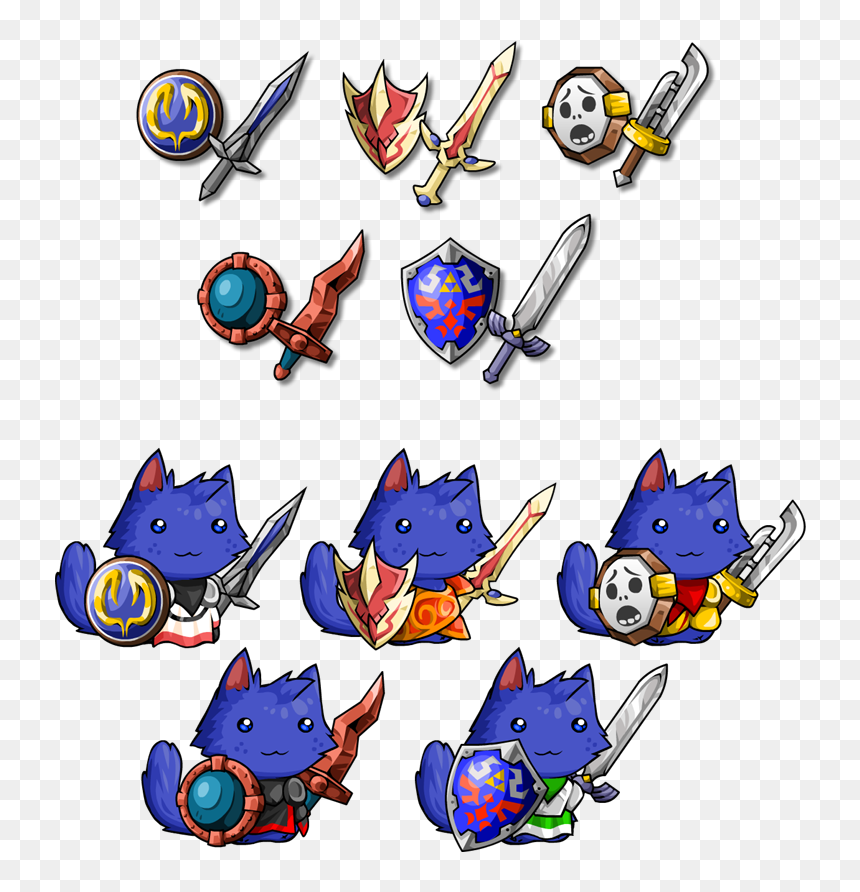 Cartoon, HD Png Download - hylian shield png