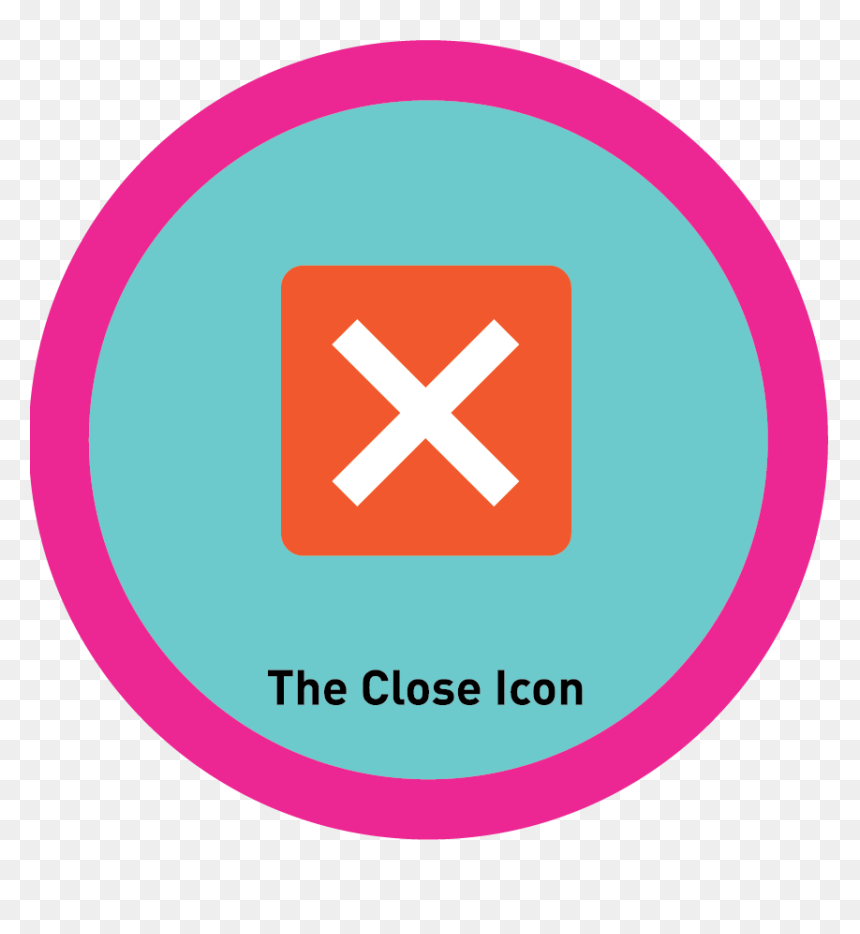 Badge8 - Charing Cross Tube Station, HD Png Download - close icon png