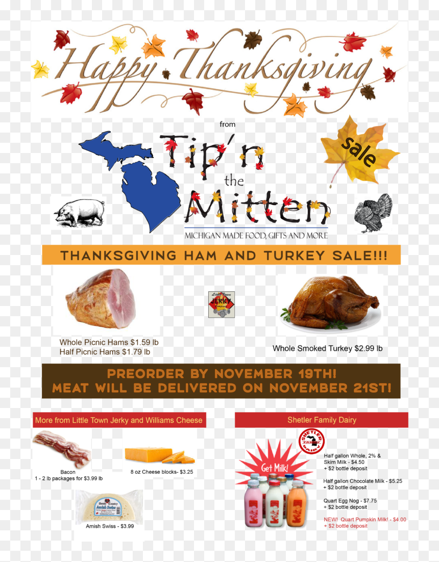 Agc Michigan, HD Png Download - thanksgiving dinner png