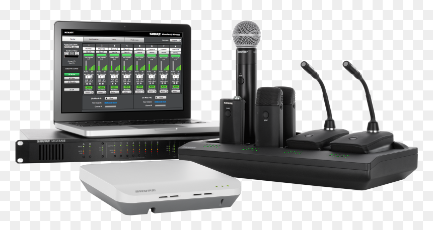 Shure Microflex Wireless, HD Png Download - sound mike png