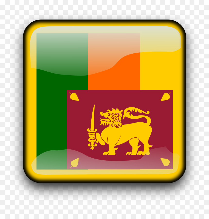Lk Clip Arts - Sri Lanka Flag, HD Png Download - indian ox png