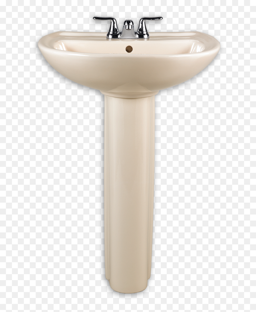 Clean Pedestal Sink To Go In Bone - Pedestal Sink Base, HD Png Download - pedestal png