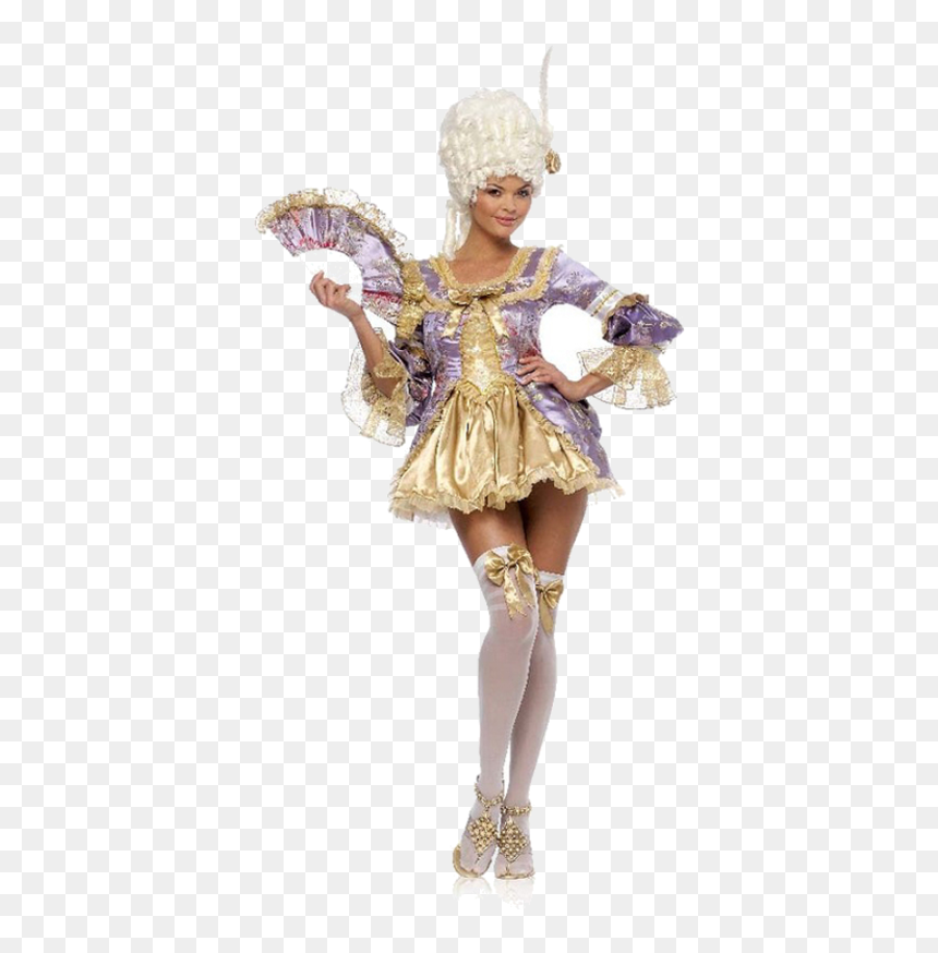 Sexy Marie Antoinette Costume - Colonial Costumes For Couples, HD Png Download - marie avgeropoulos png