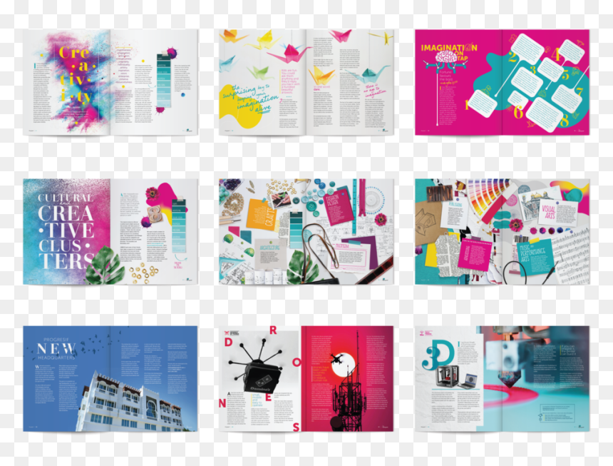 Magazine Flatlayspreads Creativity , Png Download, Transparent Png - creativity png