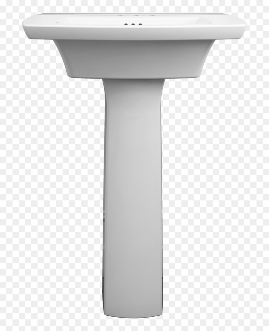 Edgemere Pedestal Sink - Bathroom Sink, HD Png Download - pedestal png