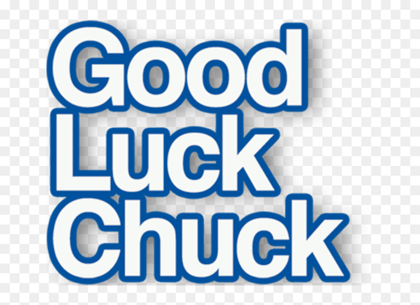 Good Luck Chuck - Electric Blue, HD Png Download - best of luck png