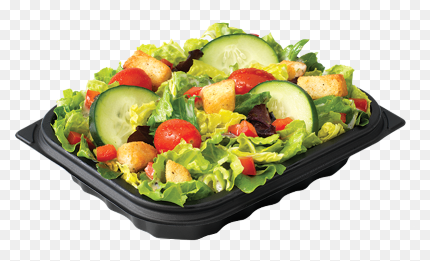 Transparent Veg Patties Png - Wendy's Garden Side Salad Png, Png Download - veg patties png
