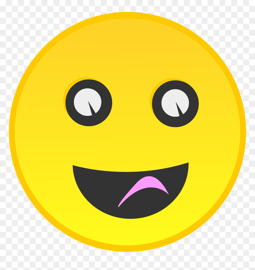 Emoji 😵, HD Png Download - laughing smiley face png