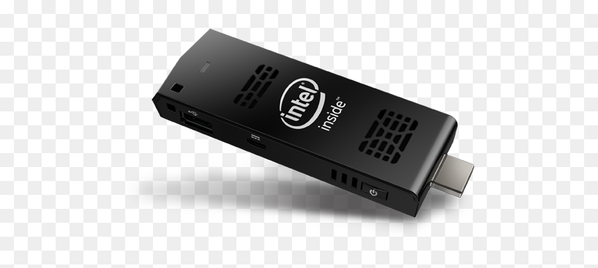 Inside Intel Compute Stick Z8300 Png - Intel Compute Stick Stk1a32sc, Transparent Png - intel png