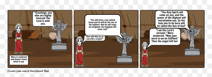 Cartoon, HD Png Download - virgin mary png